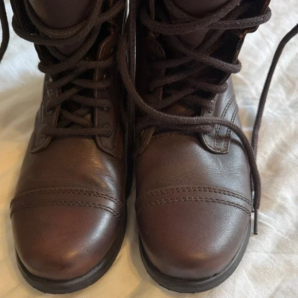 Steve Madden Troopa Lace-Up Boots - Picture 5 of 10